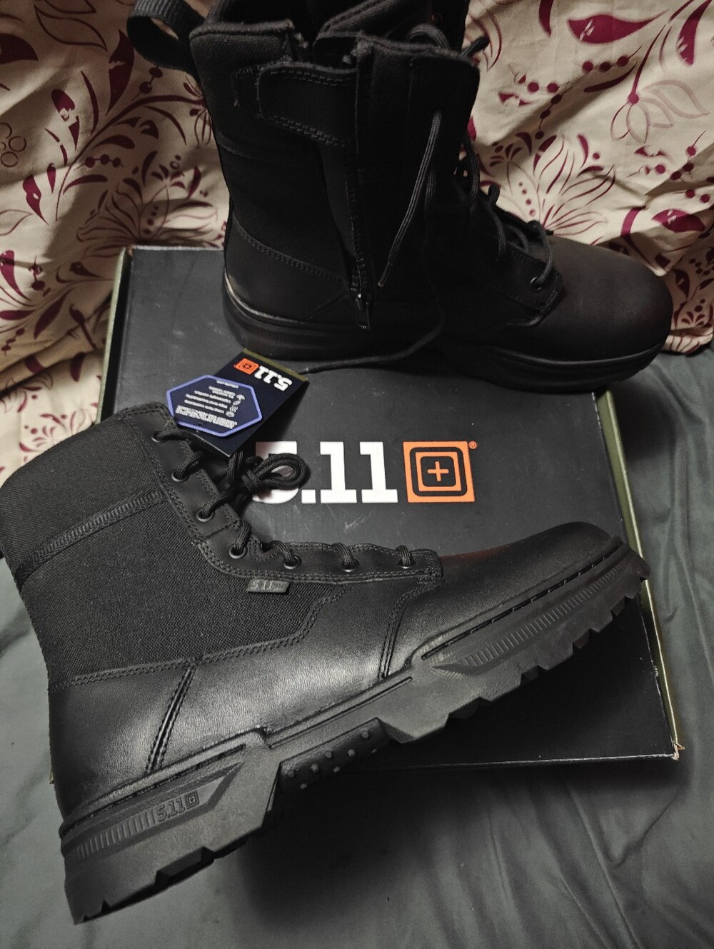 New 5.11 Tactical Speed 4.0 Black Boots